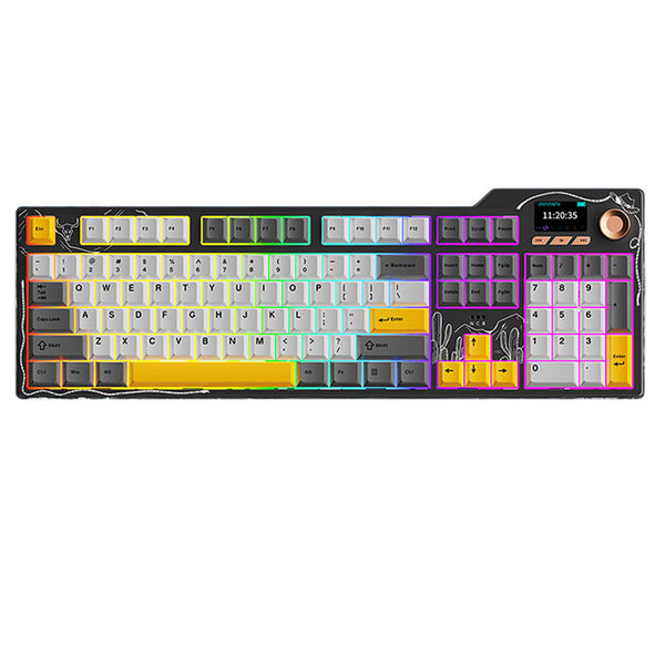 Teclado Mecánico Tri-Mode Ajazz AK35I V4