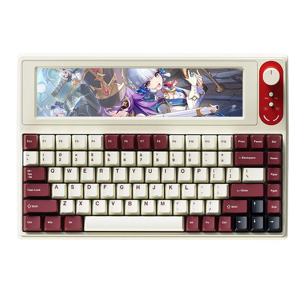 Teclado Mecánico Ajazz AKP846 Cyberdeck – Pantalla Inteligente 10.1"